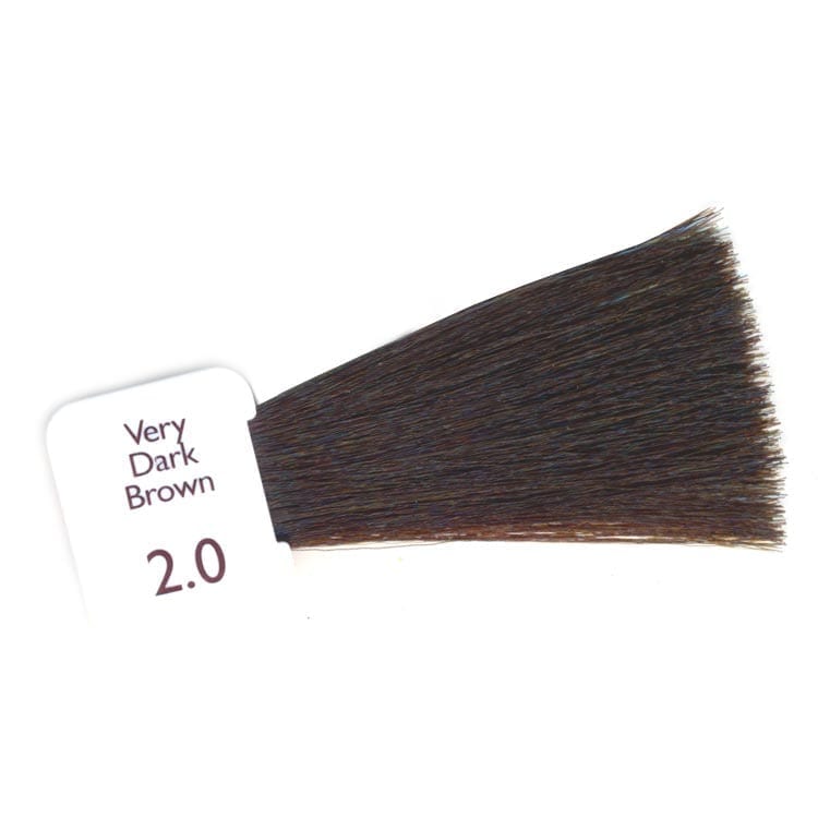 2 0 Very Dark Brown Natulique Haarfarben Bio Haarpflege Shop
